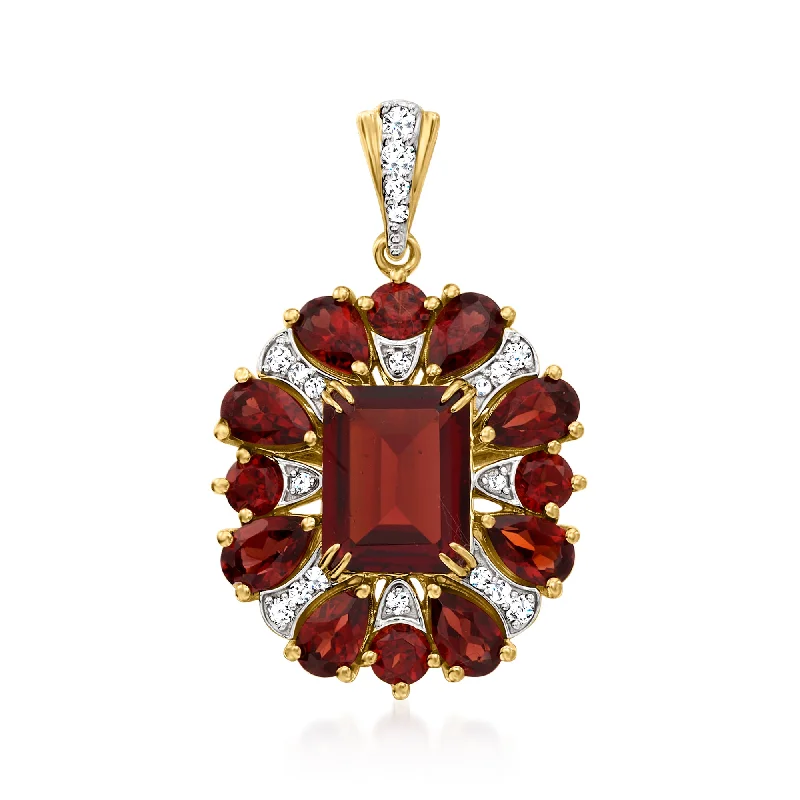 Exclusive Jewelry Sale – Limited-Time Discounts Seize Bargains Ross-Simons Garnet and . Diamond Floral Pendant in 14kt Yellow Gold Exclusive Jewelry Sale – Limited-Time Discounts Seize Bargains Ross-Simons Garnet and . Diamond Floral Pendant in 14kt Yellow Gold