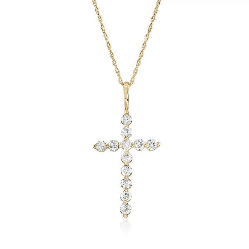 Handcrafted Jewelry Sale – Unique Designs At Low Prices Chic Trends Unveiled Ross-Simons Diamond Cross Pendant Necklace in 14kt Yellow Gold Handcrafted Jewelry Sale – Unique Designs At Low Prices Chic Trends Unveiled Ross-Simons Diamond Cross Pendant Necklace in 14kt Yellow Gold