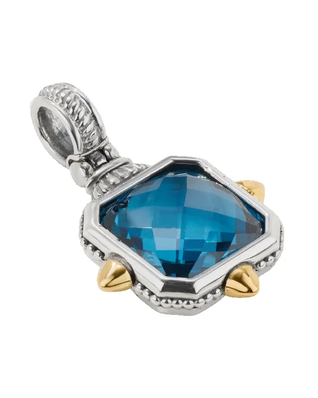 Limited Stock On Premium Jewelry At Low Prices Limited Time Special Offer Konstantino Anthos Sterling Silver 18k Gold & Blue Spinel Pendant MEMK5248-478-18-20 Limited Stock On Premium Jewelry At Low Prices Limited Time Special Offer Konstantino Anthos Sterling Silver 18k Gold & Blue Spinel Pendant MEMK5248-478-18-20
