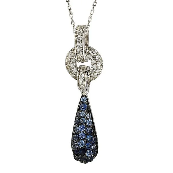 Unmissable Deals On Handmade Jewelry Collections Sophisticated Style Offers Suzy Levian Sterling Silver Sapphire and Diamond Accent Pave Tear Drop Pendant Unmissable Deals On Handmade Jewelry Collections Sophisticated Style Offers Suzy Levian Sterling Silver Sapphire and Diamond Accent Pave Tear Drop Pendant