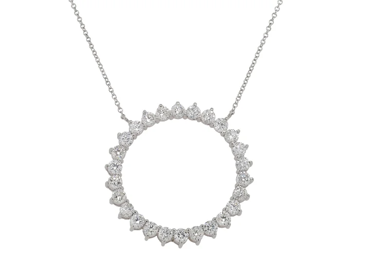Trending Jewelry Now At Unbeatable Prices Sporty Fashion Offers 14 kt white gold diamond pendant with ring-shaped design adorned with 2.30 cts tw round diamonds Trending Jewelry Now At Unbeatable Prices Sporty Fashion Offers 14 kt white gold diamond pendant with ring-shaped design adorned with 2.30 cts tw round diamonds