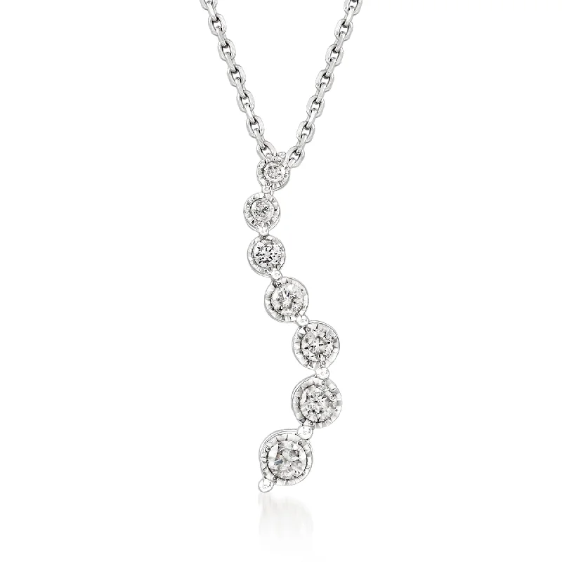 Best Jewelry Sale Prices – Limited-Time Offer Urban Elegance Deals Ross-Simons Diamond Journey Pendant Necklace in Sterling Silver Best Jewelry Sale Prices – Limited-Time Offer Urban Elegance Deals Ross-Simons Diamond Journey Pendant Necklace in Sterling Silver