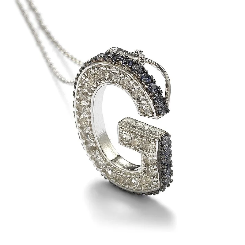 Shop Signature Jewelry Styles At Exclusive Prices Day-To-Night Styles Suzy Levian Sterling Silver Sapphire & Diamond Accent Letter Pendant Shop Signature Jewelry Styles At Exclusive Prices Day-To-Night Styles Suzy Levian Sterling Silver Sapphire & Diamond Accent Letter Pendant