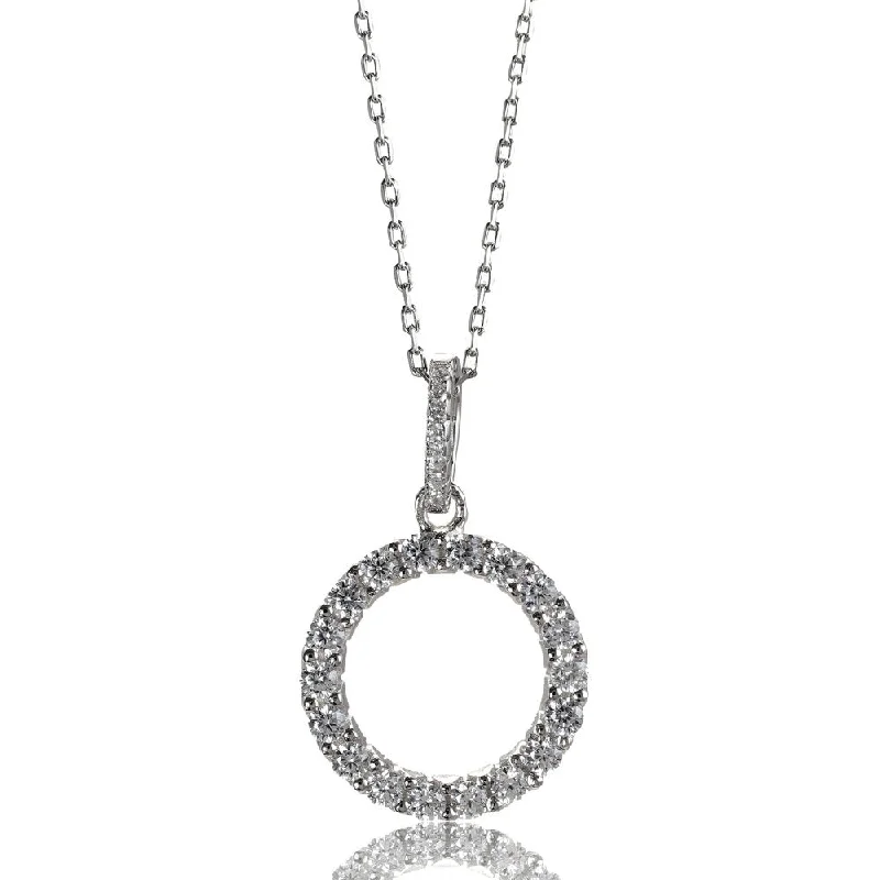 Timeless Jewelry Styles At Wallet-Friendly Prices Edgy Fashion Deals Suzy Levian Sterling Silver Cubic Zirconia White Circle Pendant Timeless Jewelry Styles At Wallet-Friendly Prices Edgy Fashion Deals Suzy Levian Sterling Silver Cubic Zirconia White Circle Pendant