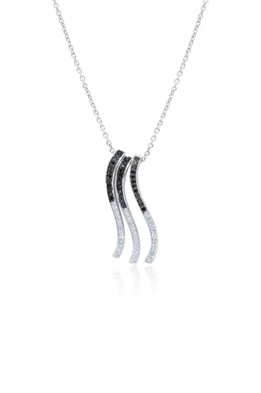 Stunning Jewelry Pieces At The Lowest Prices Ever Cozy Chic Promotions 14kt white gold diamond 3 journey pendant featuring 1.50 cts of black and white diamonds Stunning Jewelry Pieces At The Lowest Prices Ever Cozy Chic Promotions 14kt white gold diamond 3 journey pendant featuring 1.50 cts of black and white diamonds