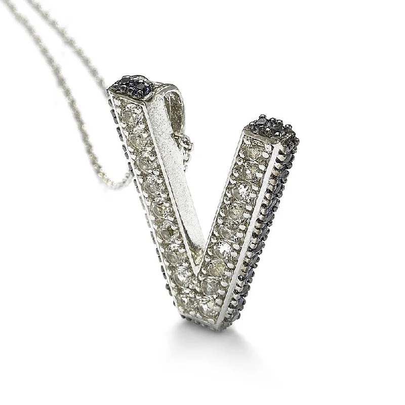 Once-A-Year Jewelry Deals – Shop Before They’Re Gone Season Sale Suzy Levian Sterling Silver Sapphire & Diamond Accent Letter Pendant Once-A-Year Jewelry Deals – Shop Before They’Re Gone Season Sale Suzy Levian Sterling Silver Sapphire & Diamond Accent Letter Pendant