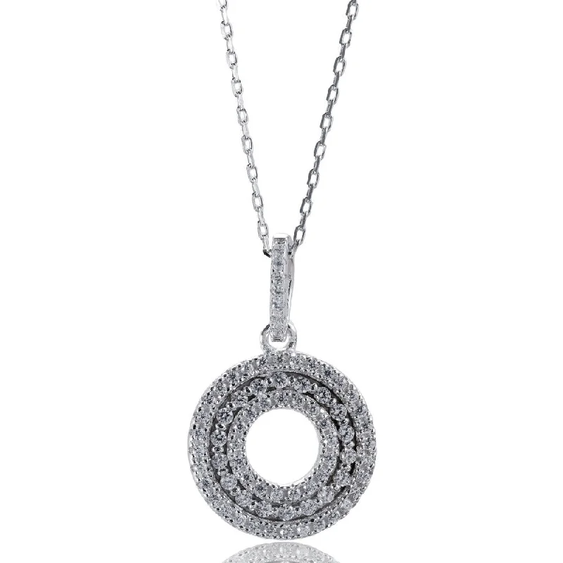 Shop High-Quality Jewelry At Jaw-Dropping Discounts Glamorous Fashion Offers Suzy Levian Sterling Silver Cubic Zirconia White 3-Row Circle Pendant Shop High-Quality Jewelry At Jaw-Dropping Discounts Glamorous Fashion Offers Suzy Levian Sterling Silver Cubic Zirconia White 3-Row Circle Pendant
