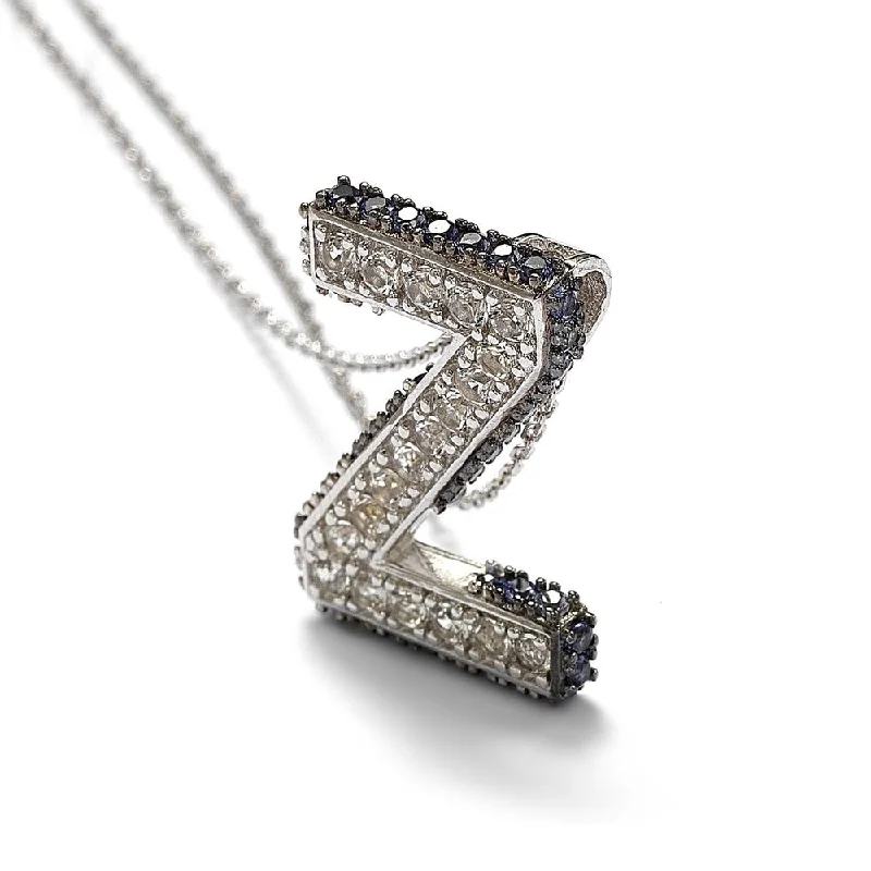 Flash Sale On Elegant Jewelry – Don't Miss Out Boutique Styles Suzy Levian Sterling Silver Sapphire & Diamond Accent Letter Pendant Flash Sale On Elegant Jewelry – Don't Miss Out Boutique Styles Suzy Levian Sterling Silver Sapphire & Diamond Accent Letter Pendant
