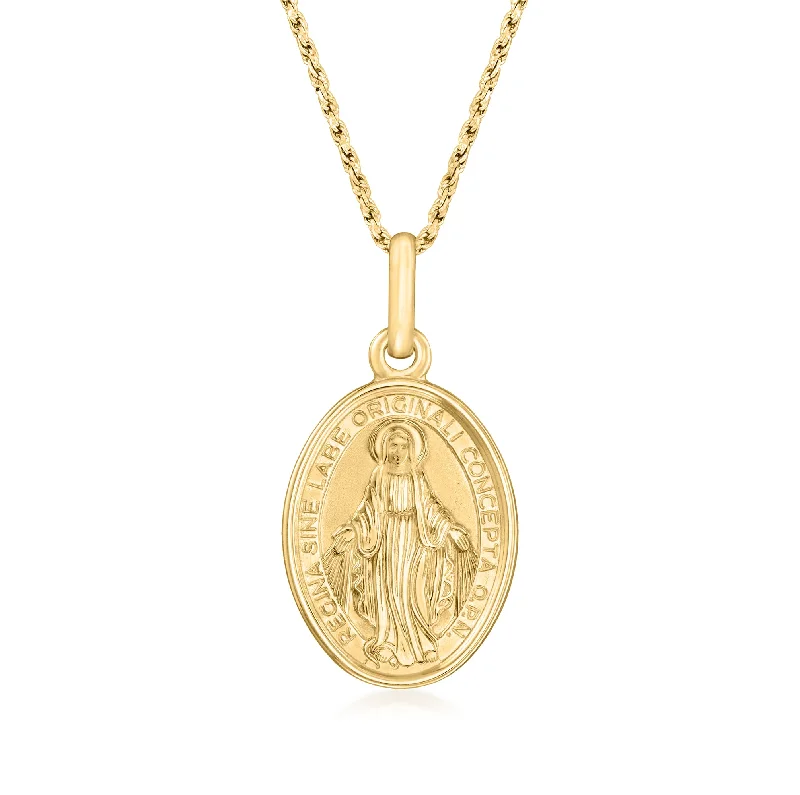 Trending Jewelry Styles Now At Limited-Time Discounts Huge Price Cut Ross-Simons Italian 14kt Yellow Gold Miraculous Medal Pendant Trending Jewelry Styles Now At Limited-Time Discounts Huge Price Cut Ross-Simons Italian 14kt Yellow Gold Miraculous Medal Pendant
