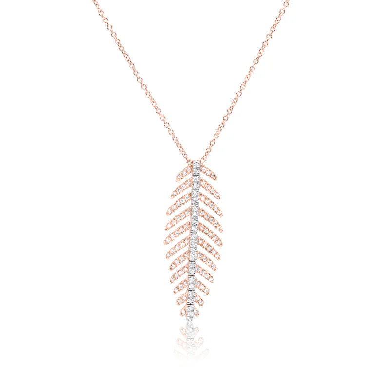 The Perfect Jewelry Piece At The Perfect Discount Must-Have Style Discounts 14 kt rose gold diamond pendant with fish spine-shaped design adorned with 0.26 cts tw diamonds The Perfect Jewelry Piece At The Perfect Discount Must-Have Style Discounts 14 kt rose gold diamond pendant with fish spine-shaped design adorned with 0.26 cts tw diamonds