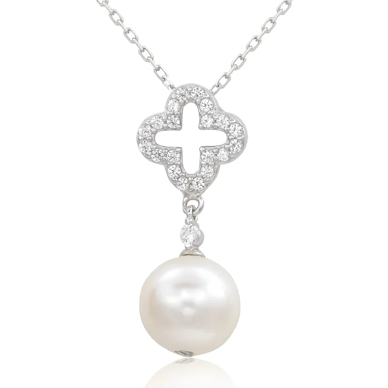 Flash Jewelry Sale – Get Stunning Pieces At Low Prices Timeless Elegance Redefined Suzy Levian Sterling Silver Clover White Sapphire and Cultured Pearl Pendant Flash Jewelry Sale – Get Stunning Pieces At Low Prices Timeless Elegance Redefined Suzy Levian Sterling Silver Clover White Sapphire and Cultured Pearl Pendant