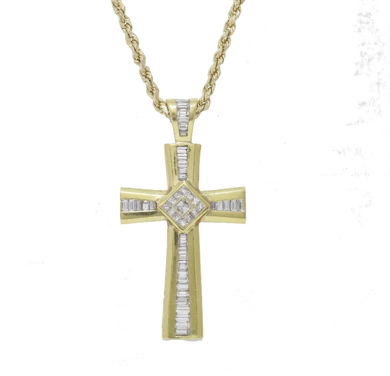 Grab Your Dream Jewelry At The Lowest Prices Fast Fashion Favorites 18 kt yellow gold diamond cross pendant Grab Your Dream Jewelry At The Lowest Prices Fast Fashion Favorites 18 kt yellow gold diamond cross pendant