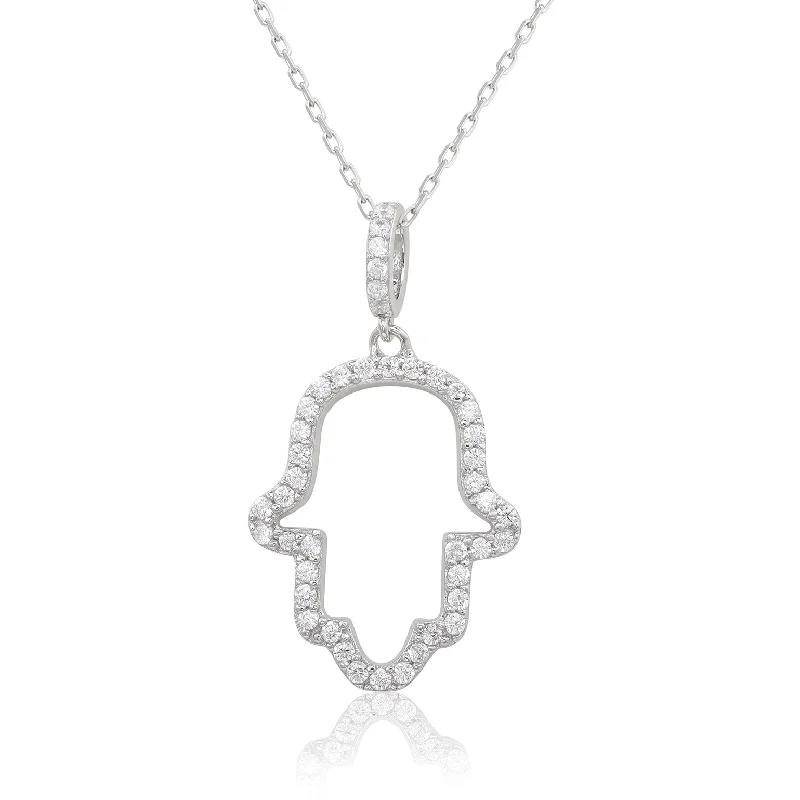 Jewelry Deals That Sparkle – Shop Today Special Offer Suzy Levian Sterling Silver White Cubic Zirconia Hamsa Hand Pendant Jewelry Deals That Sparkle – Shop Today Special Offer Suzy Levian Sterling Silver White Cubic Zirconia Hamsa Hand Pendant