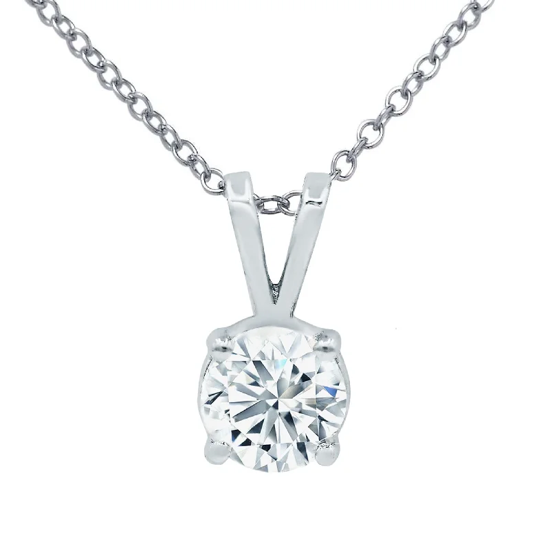 Holiday Jewelry Sale – Perfect Gifts At Great Prices Discount Extravaganza 14kt white gold diamond double bail solitaire pendant containing 0.50 cts tw Holiday Jewelry Sale – Perfect Gifts At Great Prices Discount Extravaganza 14kt white gold diamond double bail solitaire pendant containing 0.50 cts tw