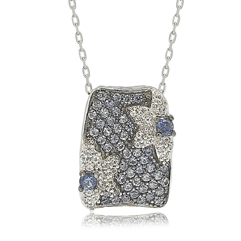 Special Sale On Handcrafted Jewelry – Shop Today Chic Style, Always In Vogue Suzy Levian Sterling Silver Sapphire & Diamond Floral Petite Necklace Special Sale On Handcrafted Jewelry – Shop Today Chic Style, Always In Vogue Suzy Levian Sterling Silver Sapphire & Diamond Floral Petite Necklace