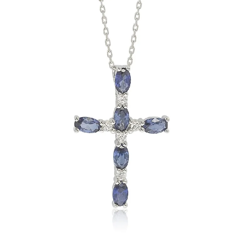 Best Jewelry Sale Prices – Limited-Time Offer Latest Fashion Suzy Levian Sterling Silver Sapphire and Diamond Accent Cross Pendant Best Jewelry Sale Prices – Limited-Time Offer Latest Fashion Suzy Levian Sterling Silver Sapphire and Diamond Accent Cross Pendant