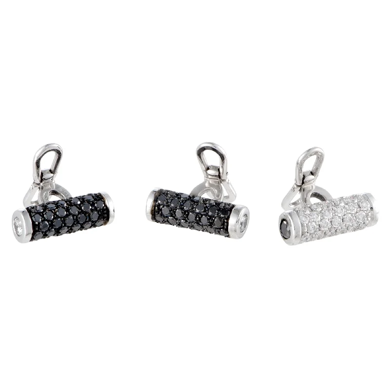 Best Jewelry Deals – Premium Quality At Exclusive Discounts Vintage-Modern Style Offers de Grisogono Accessoire 18K White Gold Full White and Black Diamonds Tuxedo Toggle Buttons Set Best Jewelry Deals – Premium Quality At Exclusive Discounts Vintage-Modern Style Offers de Grisogono Accessoire 18K White Gold Full White and Black Diamonds Tuxedo Toggle Buttons Set
