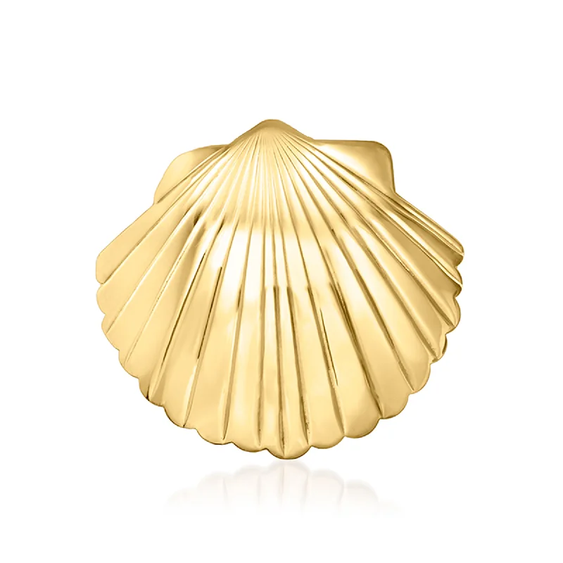 Fashion-Forward Jewelry At Incredible Prices Unleash Your Trend Driven Style Ross-Simons Italian 14kt Yellow Gold Seashell Pendant Fashion-Forward Jewelry At Incredible Prices Unleash Your Trend Driven Style Ross-Simons Italian 14kt Yellow Gold Seashell Pendant