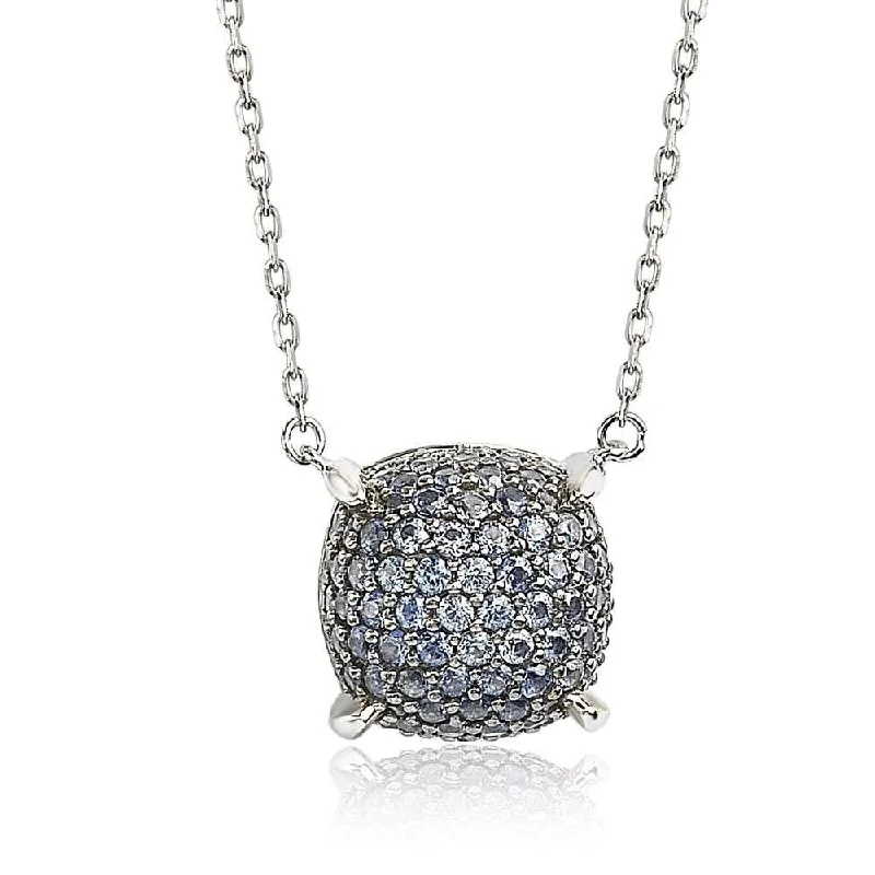 Flash Sale On Stunning Jewelry – Don't Miss Out Insane Discount Onslaught Suzy Levian Sterling Silver Sapphire & Diamond Accent Pave Cluster Necklace Flash Sale On Stunning Jewelry – Don't Miss Out Insane Discount Onslaught Suzy Levian Sterling Silver Sapphire & Diamond Accent Pave Cluster Necklace