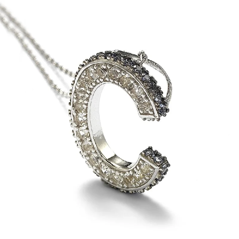 Your Dream Jewelry At Dream Prices Fashion Deal Suzy Levian Sterling Silver Sapphire & Diamond Accent Letter Pendant Your Dream Jewelry At Dream Prices Fashion Deal Suzy Levian Sterling Silver Sapphire & Diamond Accent Letter Pendant
