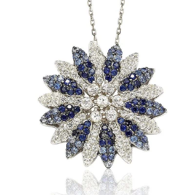 Exclusive Gemstone Jewelry At Special Prices Unleash Your Fashion Suzy Levian Sapphire and Diamond Accent in Sterling Silver Pendant Exclusive Gemstone Jewelry At Special Prices Unleash Your Fashion Suzy Levian Sapphire and Diamond Accent in Sterling Silver Pendant