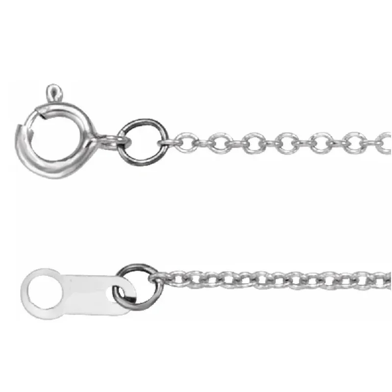 Holiday Jewelry Sale – Perfect Gifts At Great Prices Vintage-Modern Style Offers Solid Platinum 1mm Cable Chain 18" 2 grams Holiday Jewelry Sale – Perfect Gifts At Great Prices Vintage-Modern Style Offers Solid Platinum 1mm Cable Chain 18" 2 grams