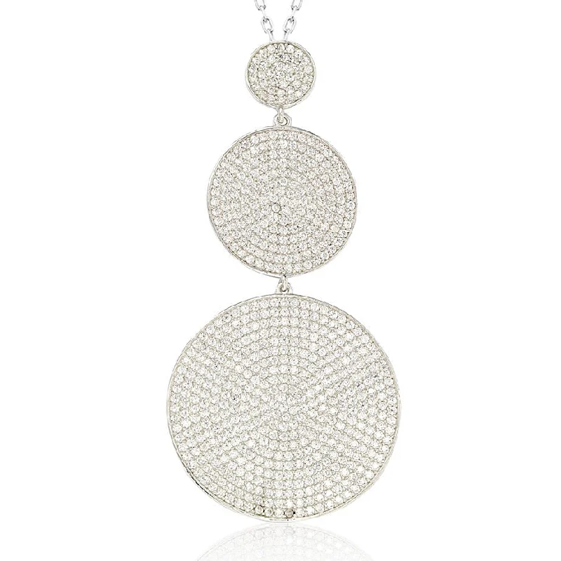 Shine In Style – Shop Jewelry Discounts Today Affordable Luxury Fashion Suzy Levian Sterling Silver Cubic Zirconia White Pave Graduating Circles Pendant Shine In Style – Shop Jewelry Discounts Today Affordable Luxury Fashion Suzy Levian Sterling Silver Cubic Zirconia White Pave Graduating Circles Pendant