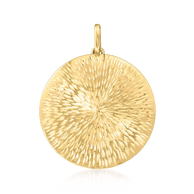 Personalized Jewelry Sale – Meaningful Gifts At Great Prices Trendy Women'S Wear Collection Ross-Simons Italian 14kt Yellow Gold Sunburst Medallion Pendant Personalized Jewelry Sale – Meaningful Gifts At Great Prices Trendy Women'S Wear Collection Ross-Simons Italian 14kt Yellow Gold Sunburst Medallion Pendant