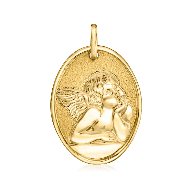 Handcrafted Jewelry Sale – Unique Designs At Low Prices New Season Fashion Preview Ross-Simons Italian 14kt Yellow Gold Raffaello's Angel Pendant Handcrafted Jewelry Sale – Unique Designs At Low Prices New Season Fashion Preview Ross-Simons Italian 14kt Yellow Gold Raffaello's Angel Pendant