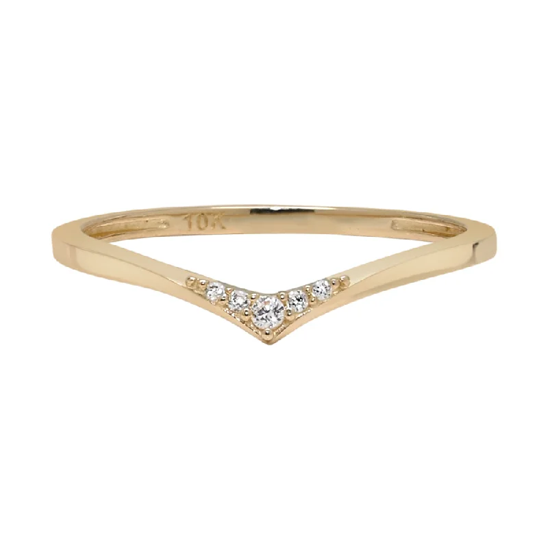 Special Deals On Handcrafted And Designer Jewelry Fashionista Favorites 10k Solid Gold Multi CZ Chevron Ring Special Deals On Handcrafted And Designer Jewelry Fashionista Favorites 10k Solid Gold Multi CZ Chevron Ring