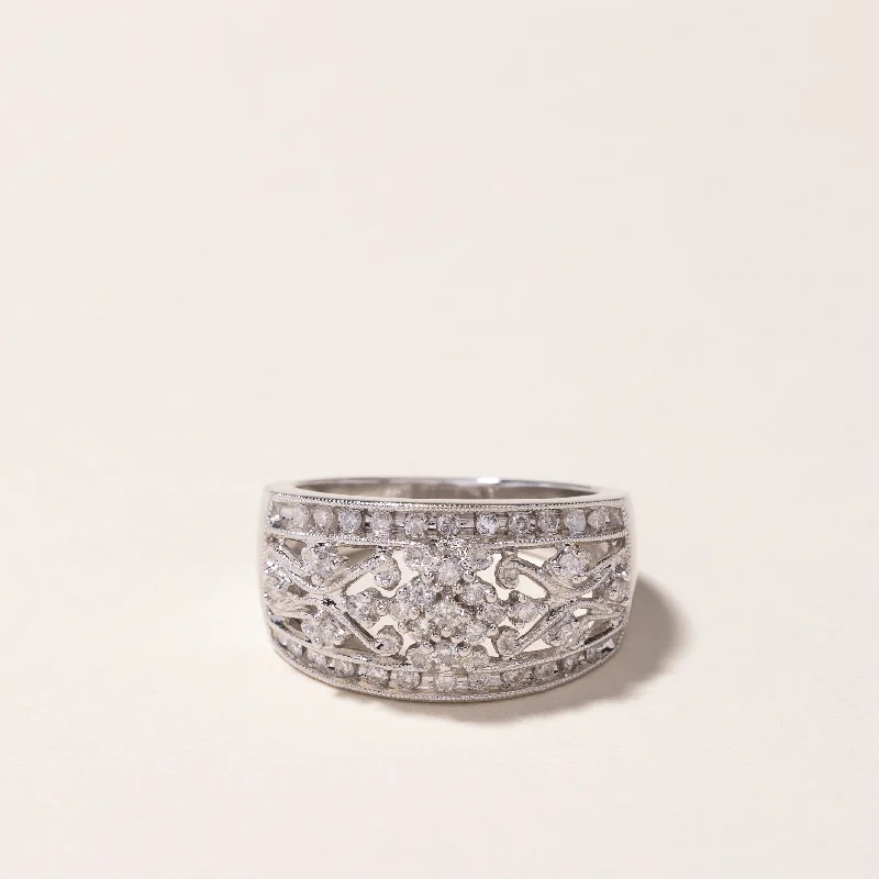 Must-Have Jewelry Pieces At Reduced Prices Mega Sales 14k White Gold Diamond Ring | 0.52ctw | SZ 8 Must-Have Jewelry Pieces At Reduced Prices Mega Sales 14k White Gold Diamond Ring | 0.52ctw | SZ 8
