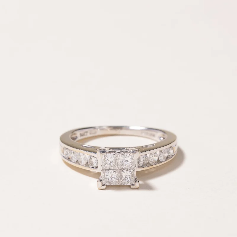 Flash Sale On Stunning Jewelry – Don't Miss Out Modish Fashion Discounts 14k White Gold Diamond Engagement Ring | 0.94ctw | SZ 7.5 Flash Sale On Stunning Jewelry – Don't Miss Out Modish Fashion Discounts 14k White Gold Diamond Engagement Ring | 0.94ctw | SZ 7.5
