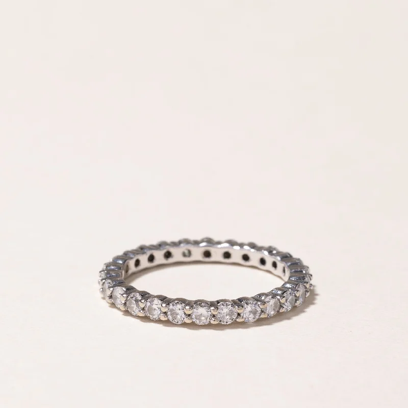 Shop Modern Jewelry Collections With Exclusive Discounts Special Offer 18k White Gold Diamond Eternity Band | 1.01ctw | SZ 4.5 Shop Modern Jewelry Collections With Exclusive Discounts Special Offer 18k White Gold Diamond Eternity Band | 1.01ctw | SZ 4.5