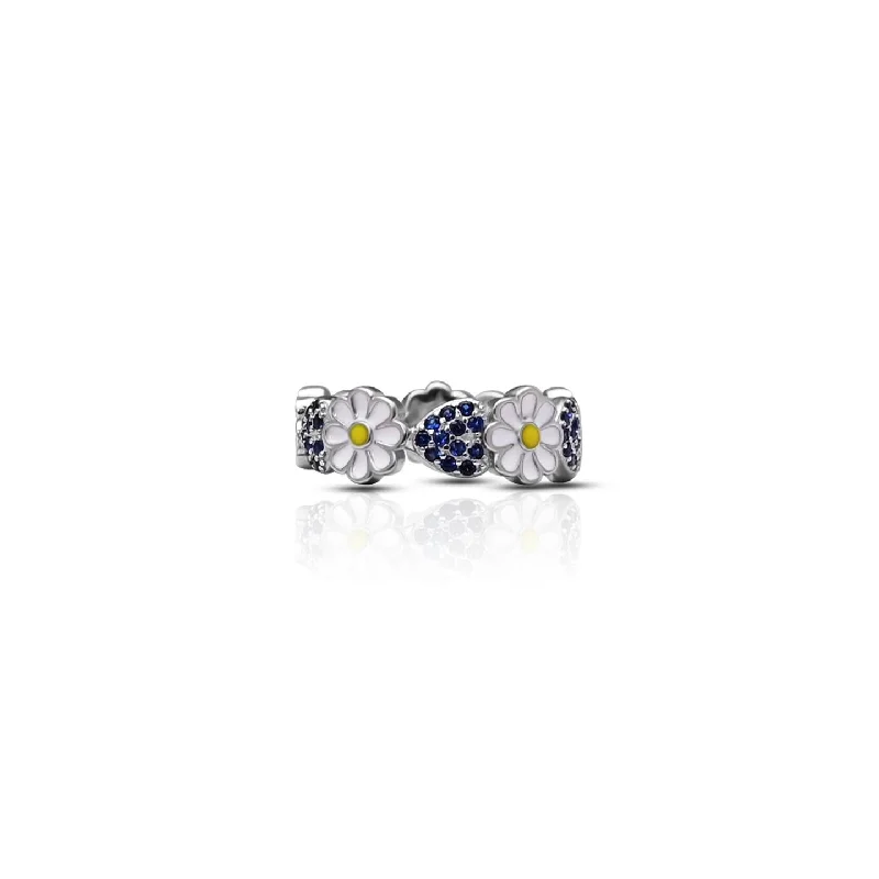 Stunning Statement Jewelry, Unbeatable Discounts Essentials On Sale 925 Silver Vintage "Blooming Daisy" Floral Ring for Girls Stunning Statement Jewelry, Unbeatable Discounts Essentials On Sale 925 Silver Vintage "Blooming Daisy" Floral Ring for Girls
