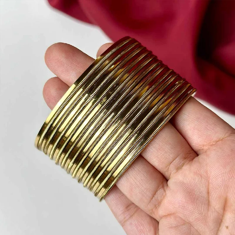 Limited-Time Offer On Elegant Jewelry Pieces Athleisure Style Sale Aaira Bangles (Golden) Limited-Time Offer On Elegant Jewelry Pieces Athleisure Style Sale Aaira Bangles (Golden)