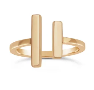 Unlock Unbeatable Jewelry Deals Before They’Re Gone Adjustable Bar Ring