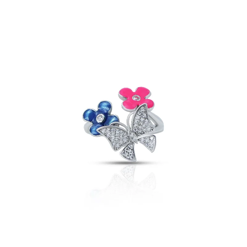 Luxury Jewelry Clearance – Shop Premium Styles Now Low Price Special Beautiful Silver Ring Featuring a Butterfly and Flower Design Luxury Jewelry Clearance – Shop Premium Styles Now Low Price Special Beautiful Silver Ring Featuring a Butterfly and Flower Design