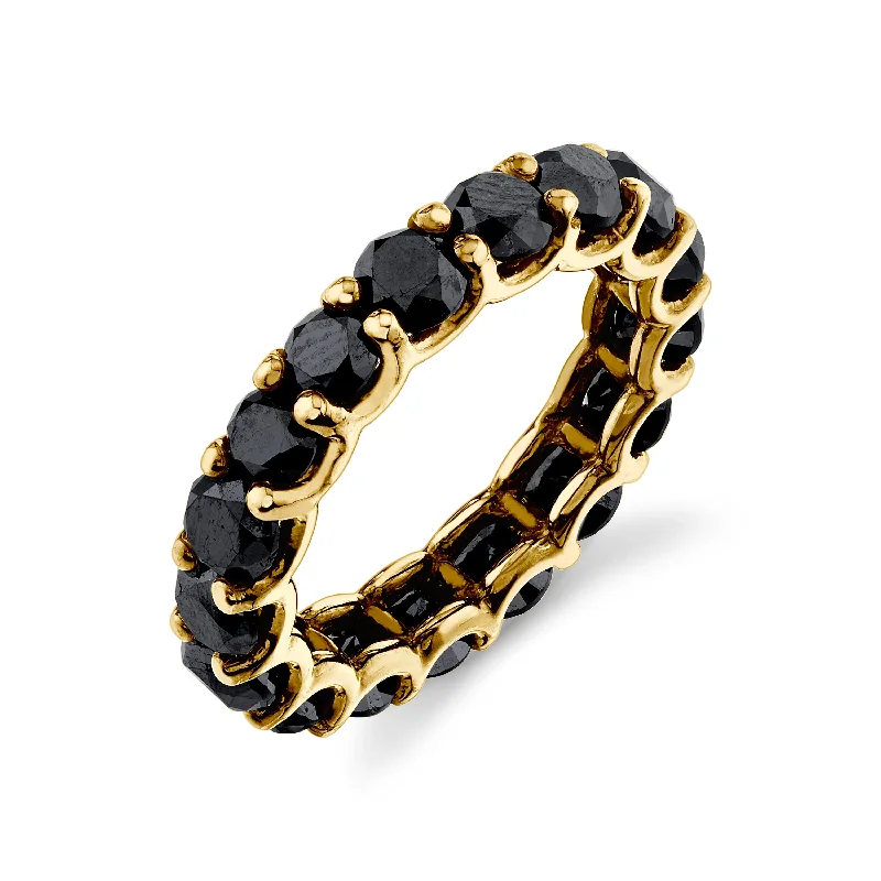 Elegant Necklaces And Bracelets At Limited-Time Offers Fashion Forward, Function First MEN'S BLACK DIAMOND ROUND ETERNITY BAND Elegant Necklaces And Bracelets At Limited-Time Offers Fashion Forward, Function First MEN'S BLACK DIAMOND ROUND ETERNITY BAND