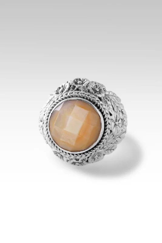 Special Deals On Handcrafted And Designer Jewelry Sophisticated Style Offers Everblooming Enchantment Ring™ in Yellow Mother of Pearl Special Deals On Handcrafted And Designer Jewelry Sophisticated Style Offers Everblooming Enchantment Ring™ in Yellow Mother of Pearl