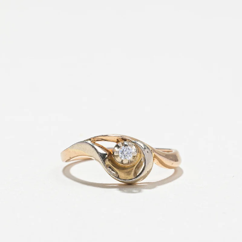 Jewelry Clearance Event – Stock Up Before It's Over Bypass Solitaire Diamond Ring | 0.04ct | SZ 5.75 | Jewelry Clearance Event – Stock Up Before It's Over Bypass Solitaire Diamond Ring | 0.04ct | SZ 5.75 |