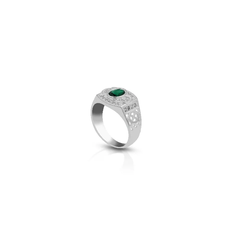 Breathtaking Jewelry At Limited-Time Savings Unleash Your Style Center Green Gemstone Silver Ring For Boys Breathtaking Jewelry At Limited-Time Savings Unleash Your Style Center Green Gemstone Silver Ring For Boys