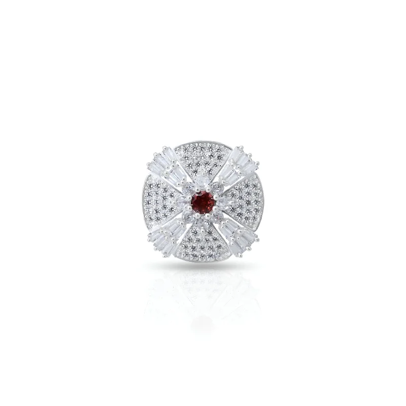 High-Quality Gemstone Jewelry For Special Occasions Style Breakthroughs Center Orange Gemstone Silver RIng For Women's High-Quality Gemstone Jewelry For Special Occasions Style Breakthroughs Center Orange Gemstone Silver RIng For Women's
