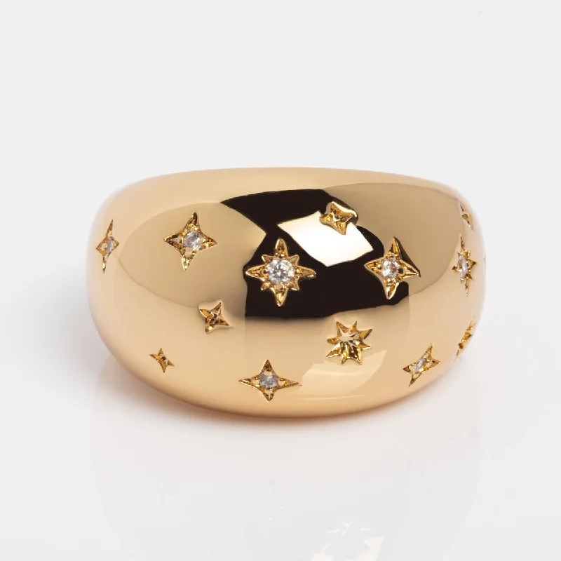 Huge Savings On Timeless Jewelry Collections Premium Fashion Cosmic Dome XL Ring