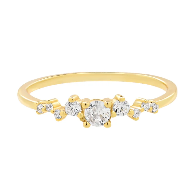 Sparkle On A Budget – Fine Jewelry For Less Summer Deals CZ Wave Ring