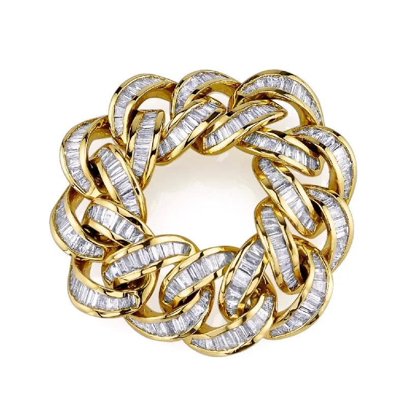 Last Chance To Grab Your Favorite Jewelry At A Discount DIAMOND BAGUETTE ESSENTIAL LINK RING Last Chance To Grab Your Favorite Jewelry At A Discount DIAMOND BAGUETTE ESSENTIAL LINK RING