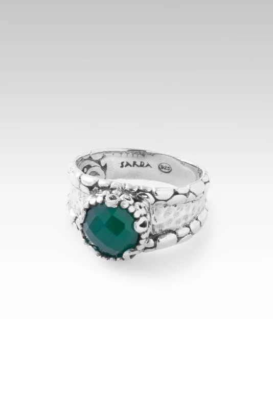 Personalized Jewelry Sale – Meaningful Gifts At Great Prices Street Chic Discounts Faith in the Unseen Ring™ in Green Onyx Personalized Jewelry Sale – Meaningful Gifts At Great Prices Street Chic Discounts Faith in the Unseen Ring™ in Green Onyx