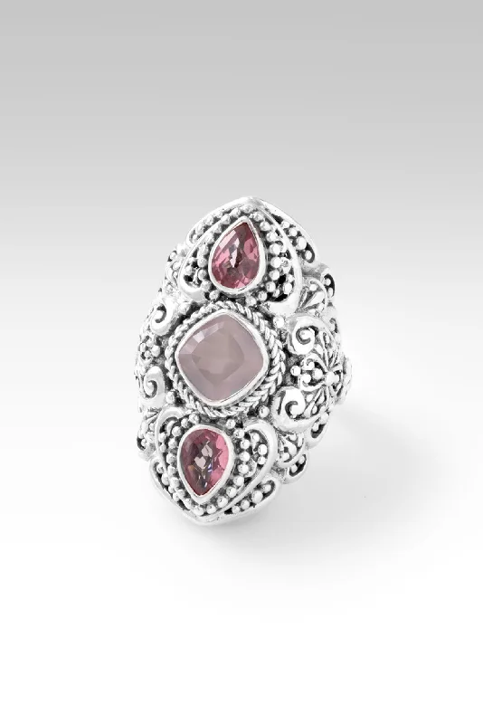 Dazzle With Discounts – Shop Jewelry On Sale New In This Season Faith Over Fear Ring II™ in Cloud Pink Rose Quartz Dazzle With Discounts – Shop Jewelry On Sale New In This Season Faith Over Fear Ring II™ in Cloud Pink Rose Quartz