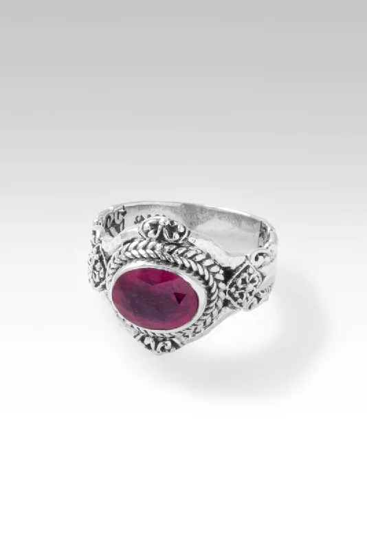 Your Dream Jewelry At Dream Prices Top Deals Faithful and True Ring™ in Red Ruby