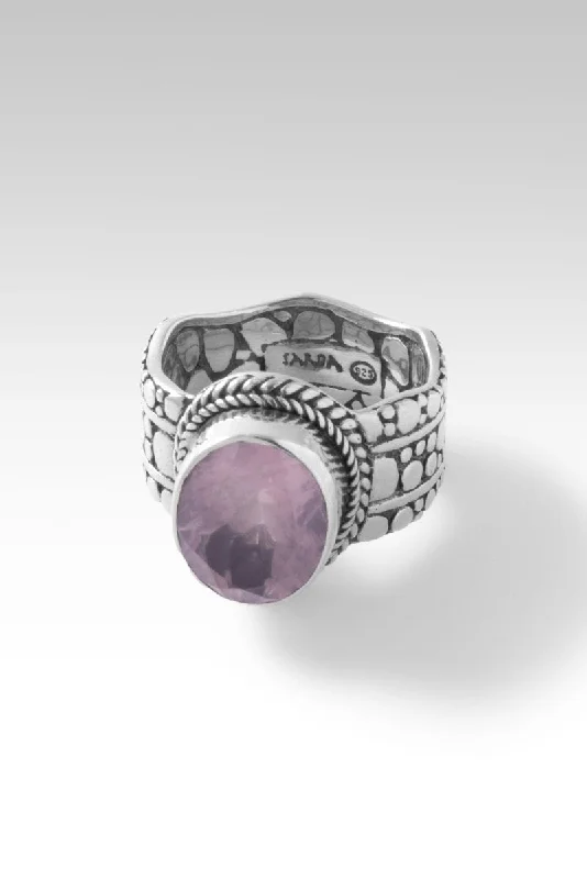 Buy More, Save More On Stunning Jewelry Pieces Dive Into Trendy Styles Faithful Servant Ring™ in Cloud Pink Rose Quartz Buy More, Save More On Stunning Jewelry Pieces Dive Into Trendy Styles Faithful Servant Ring™ in Cloud Pink Rose Quartz