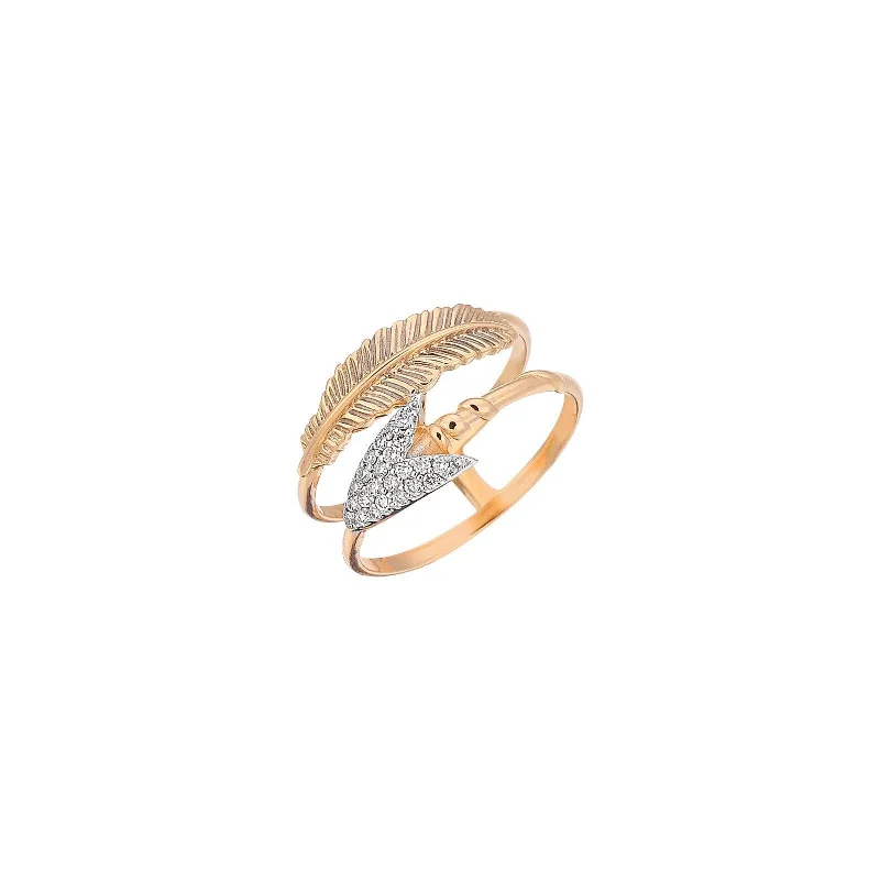 Elegant Jewelry, Exclusive Prices – Shop Now Feather and Arrow Ring
